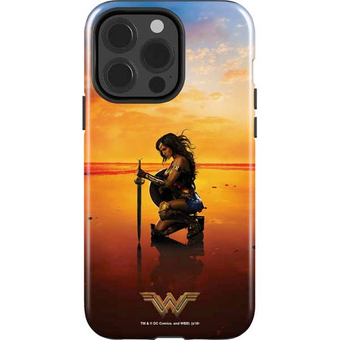 DC Comics Wonder Woman Character Movie Poster iPhone 15 Pro Impact Case